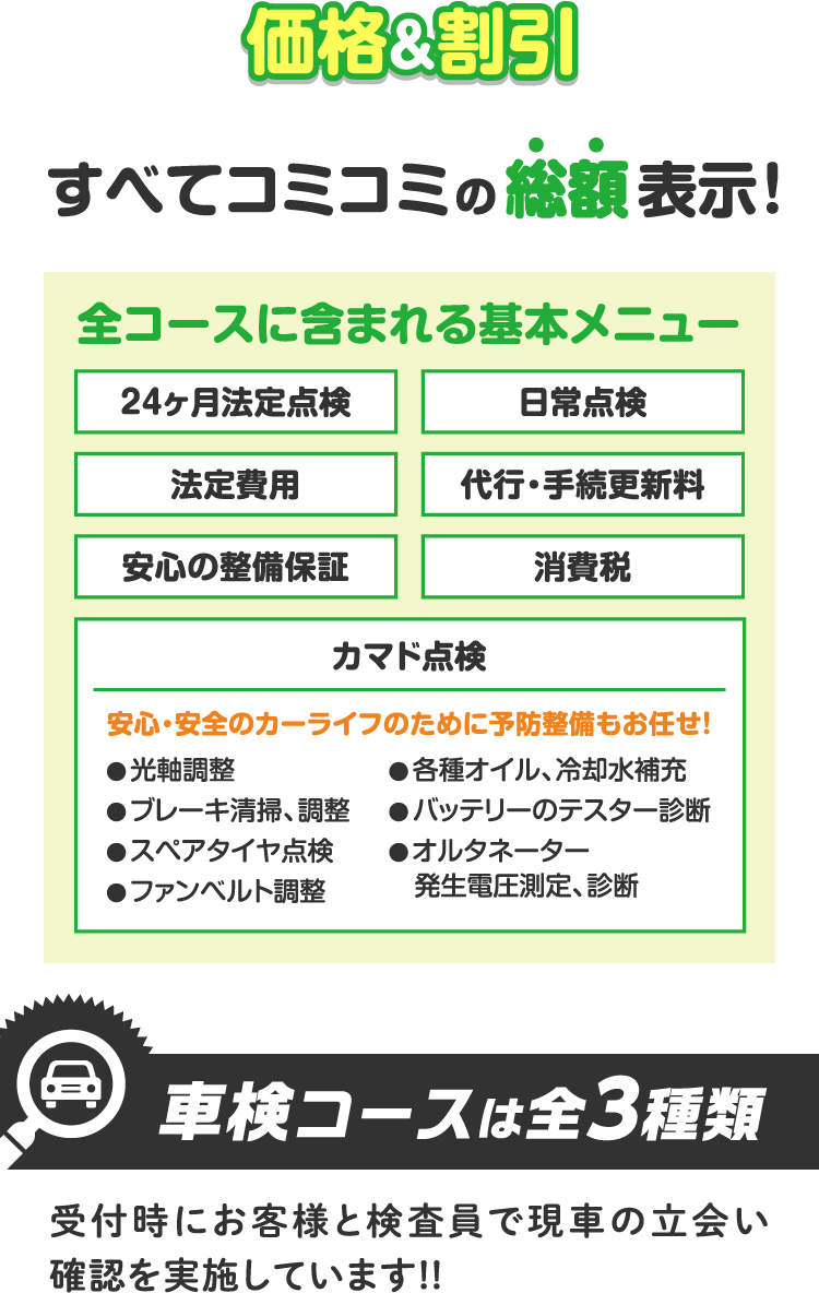 御殿場で車検するなら 車検が安い 株式会社カマド